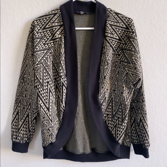 Charlotte Russe Open Front Sweater Cardigan LS - Picture 2 of 4